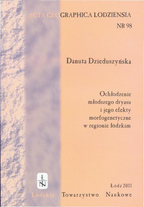 Okładka książki o tytule: Acta Geographica Lodziensia t. 98/2011