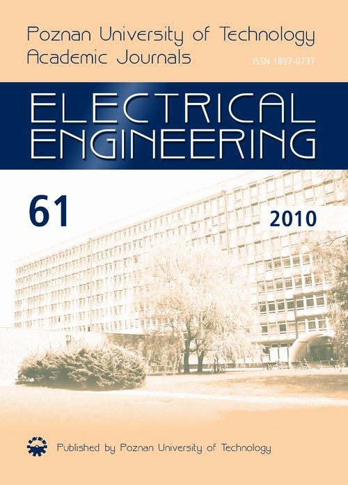 The cover of the book titled: Electrical Engineering, Issue 61, Year 2010
