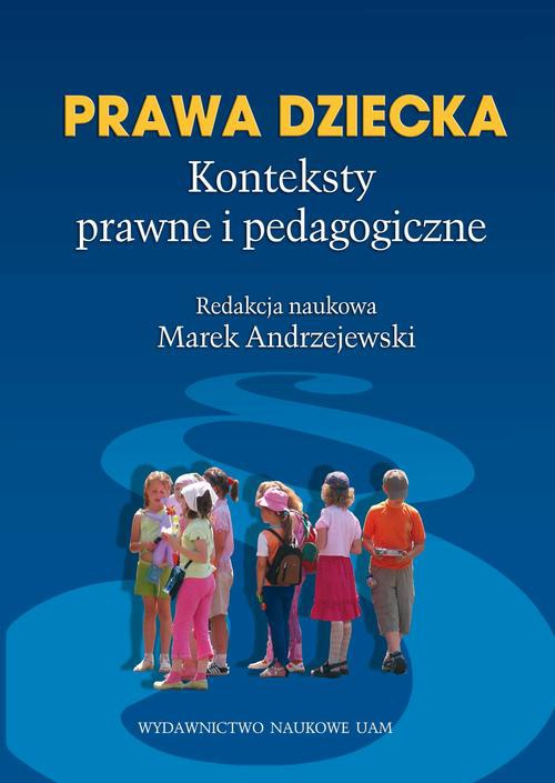 Обкладинка книги з назвою:Prawa dziecka. Konteksty prawne i pedagogiczne