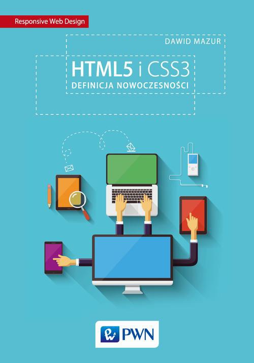 The cover of the book titled: HTML5 i CSS3