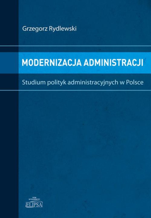 Okładka książki o tytule: Modernizacja administracji