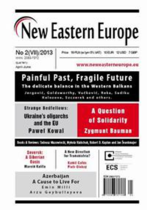 Okładka książki o tytule: New Eastern Europe 2/2013. Painful Past, Fragile Future