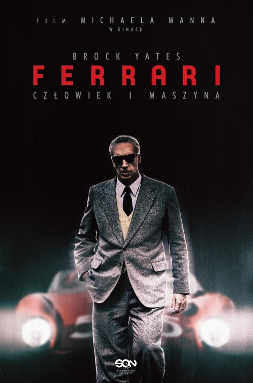 Обложка книги под заглавием:Ferrari Człowiek i maszyna
