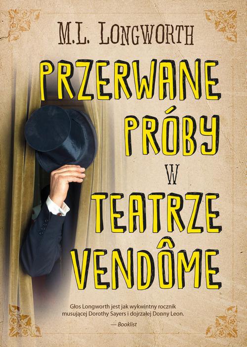 Okładka książki o tytule: Przerwane próby w Teatrze Vendome