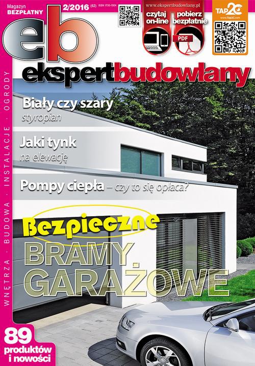 The cover of the book titled: Ekspert Budowlany 2/2016