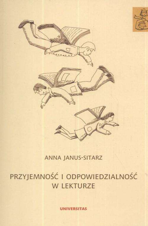 The cover of the book titled: Przyjemność i odpowiedzialność w lekturze