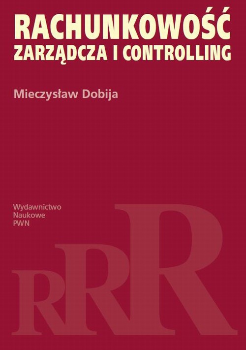 Обкладинка книги з назвою:Rachunkowość zarządcza i controlling