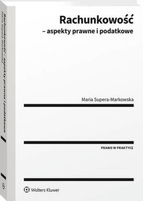 The cover of the book titled: Rachunkowość - aspekty prawne i podatkowe