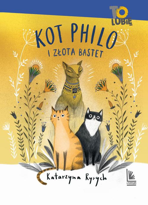 Okładka:Kot Philo i złota Bastet 