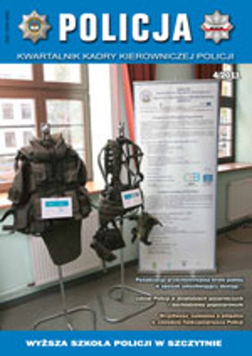 The cover of the book titled: POLICJA, nr 4/2011