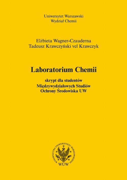 Okładka książki o tytule: Laboratorium chemii (2015, wyd. 6)
