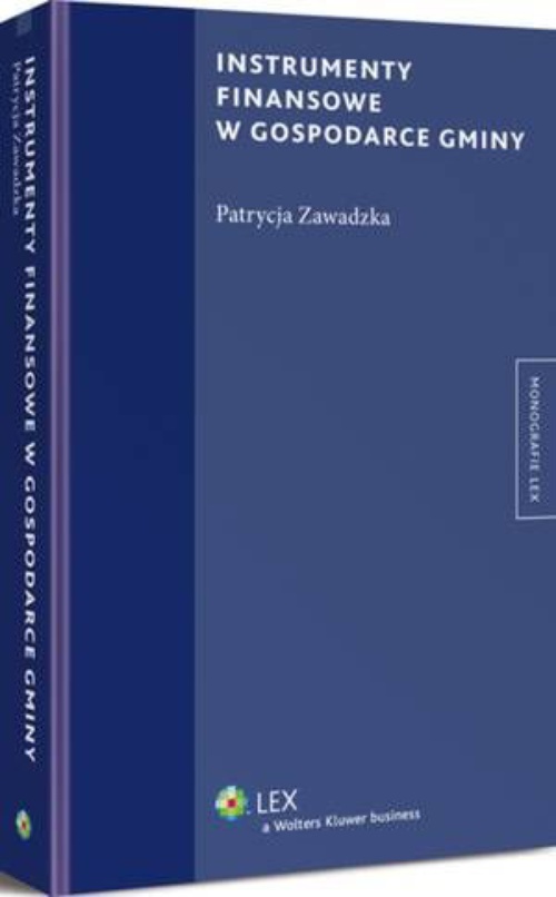 Обложка книги под заглавием:Instrumenty finansowe w gospodarce gminy