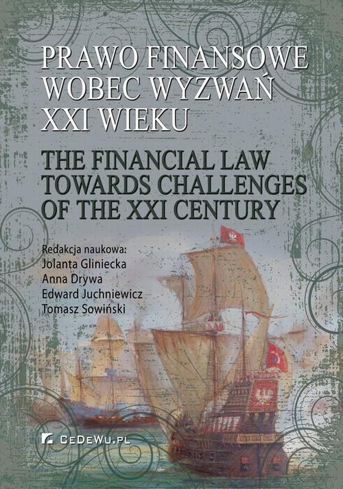 Okładka:Prawo finansowe wobec wyzwań XXI wieku 
