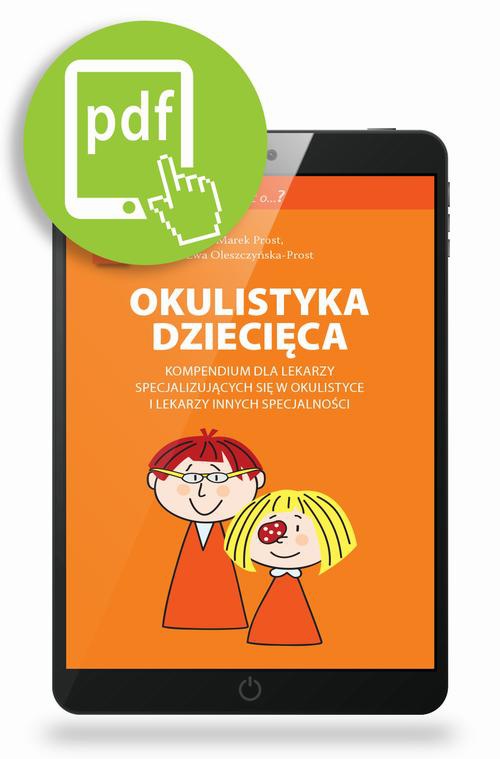 The cover of the book titled: Okulistyka dziecięca