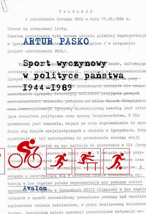 The cover of the book titled: Sport wyczynowy w polityce państwa 1944-1989