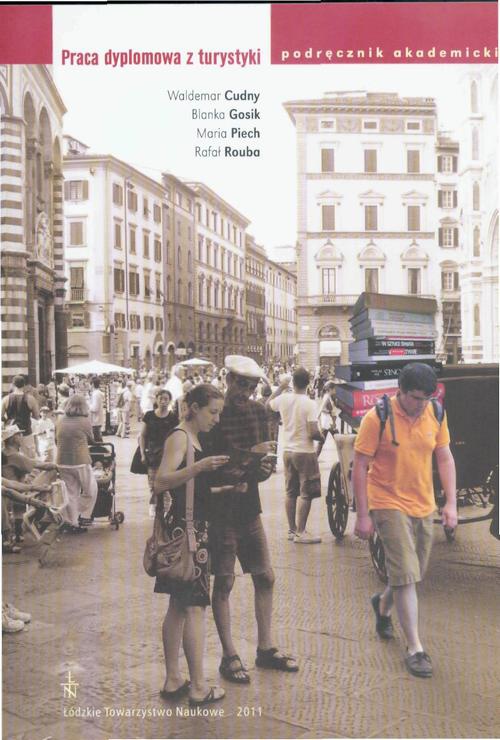 Okładka książki o tytule: Praca dyplomowa z turystyki (podręcznik akademicki)