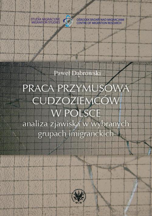 Okładka:Praca przymusowa cudzoziemców w Polsce 