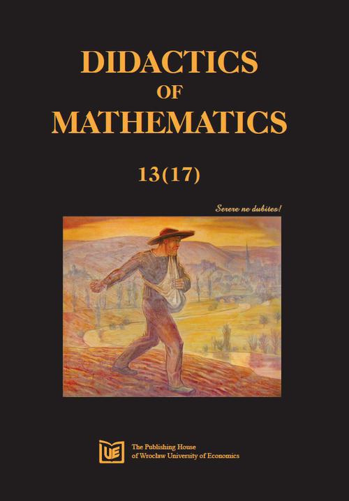 Okładka książki o tytule: Didactics of Mathematics 13(17)