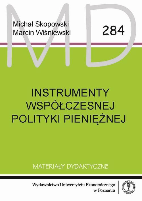 Обкладинка книги з назвою:Instrumenty współczesnej polityki pieniężnej