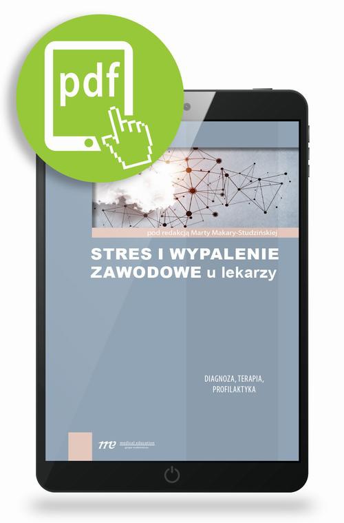 The cover of the book titled: Stres i wypalenie zawodowe u lekarzy