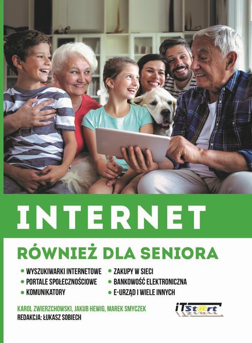 Обкладинка книги з назвою:Internet również dla seniora