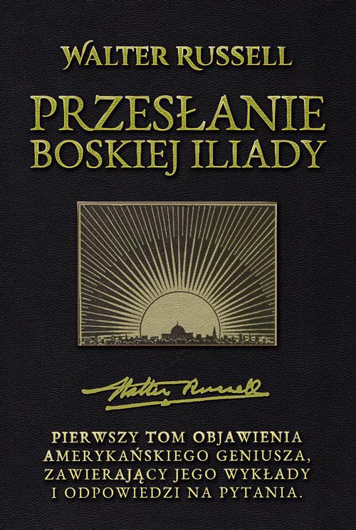 Обложка книги под заглавием:Przesłanie Boskiej Iliady