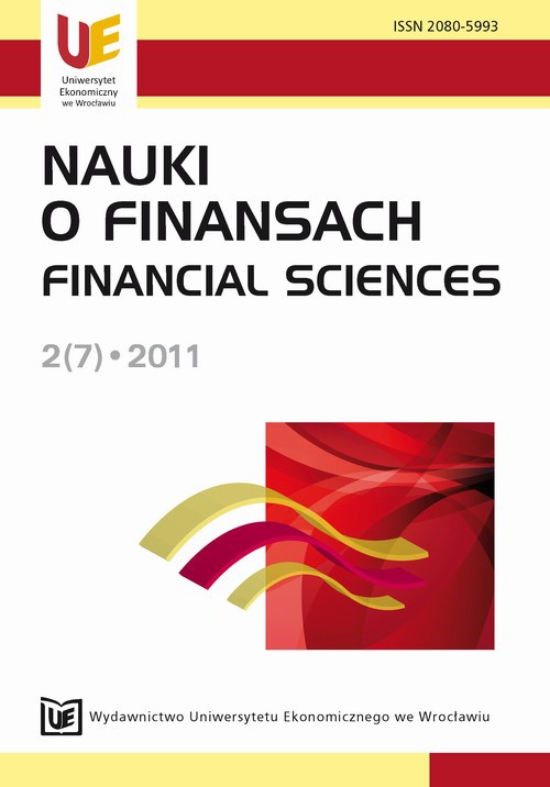 Обложка книги под заглавием:Nauki o Finansach 2 (7)