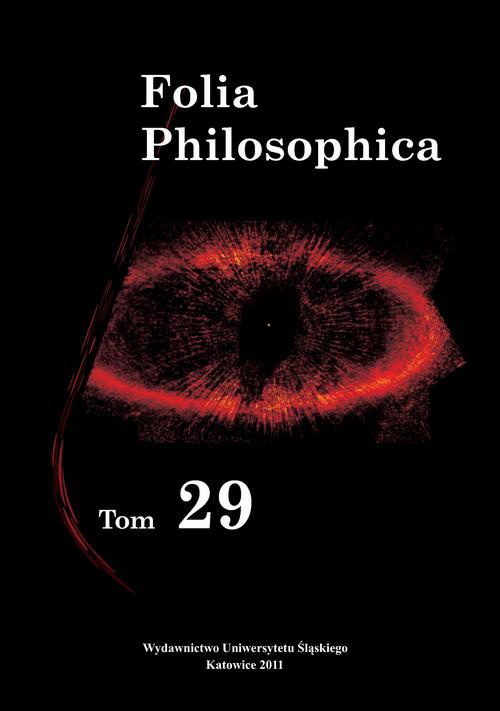 Okładka książki o tytule: Folia Philosophica. T. 29