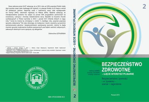 The cover of the book titled: Bezpieczeństwo żywności i w żywieniu – szanse i zagrożenia t.2