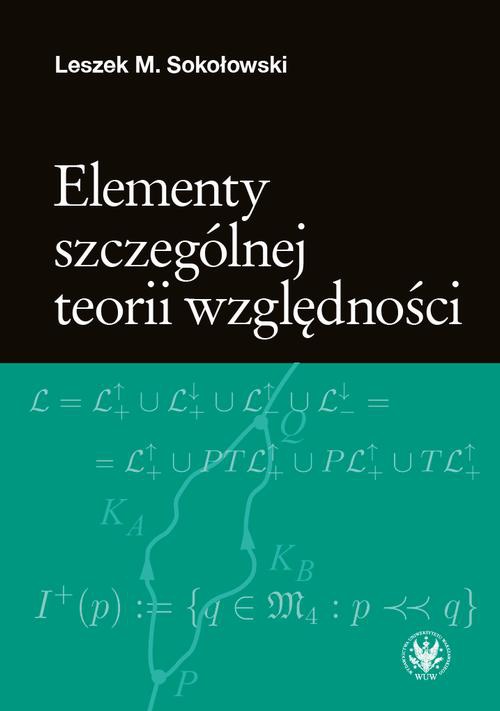 Okładka książki o tytule: Elementy szczególnej teorii względności
