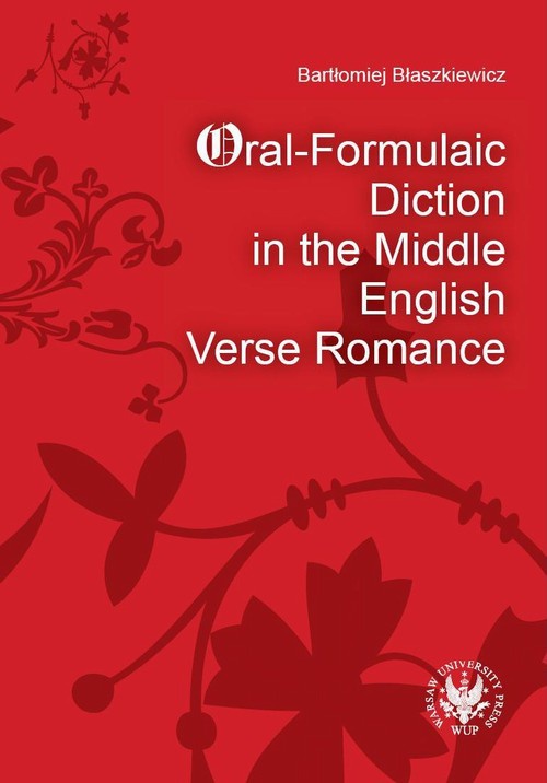 The cover of the book titled: Oral-Formulaic Diction in the Middle English Verse Romance