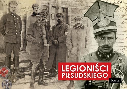 Обложка книги под заглавием:Legioniści Piłsudskiego