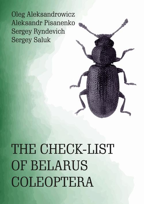 Обложка книги под заглавием:The Check-List of Belarus Coleoptera