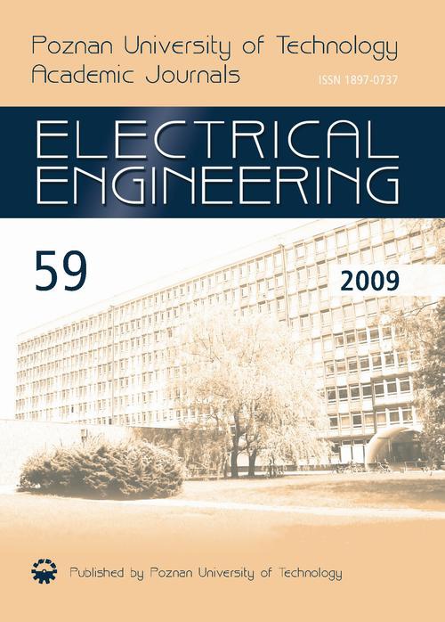 Okładka książki o tytule: Electrical Engineering, Issue 59, Year 2009