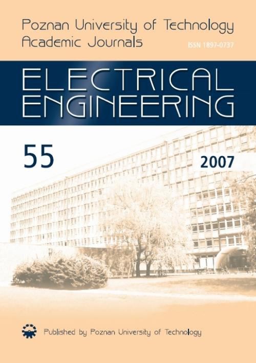 Okładka książki o tytule: Electrical Engineering, Issue 55, Year 2007
