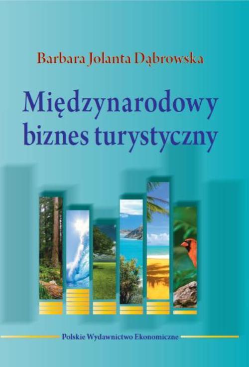 Обложка книги под заглавием:Międzynarodowy biznes turystyczny