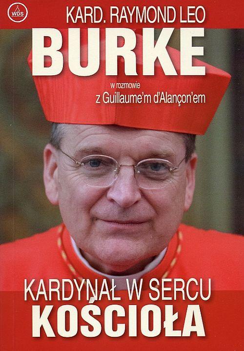 Обложка книги под заглавием:Kardynał w sercu kościoła