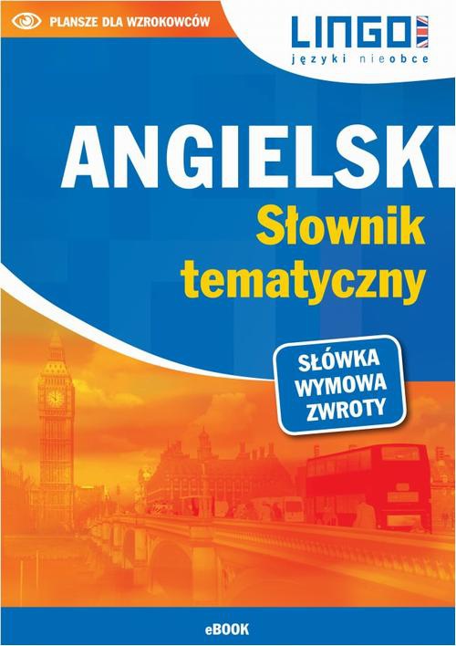 Обложка книги под заглавием:Angielski Słownik tematyczny