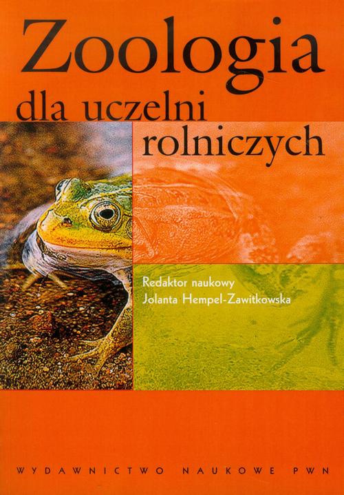 Okładka książki o tytule: Zoologia dla uczelni rolniczych