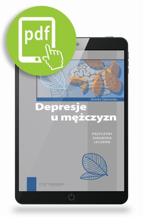 The cover of the book titled: Depresje u mężczyzn