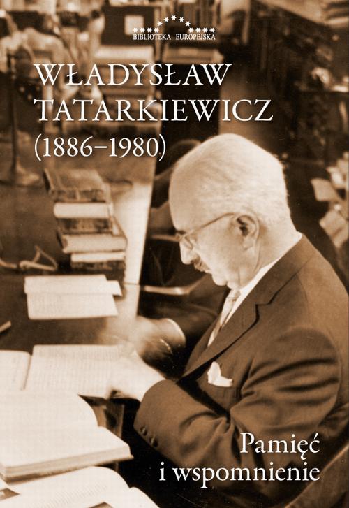 Okładka:Władysław Tatarkiewicz (1886-1980) 