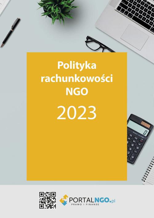 Okładka książki o tytule: Polityka rachunkowości NGO 2023