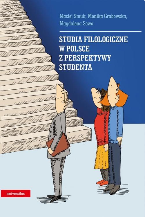 Okładka książki o tytule: Studia filologiczne w Polsce z perspektywy studenta
