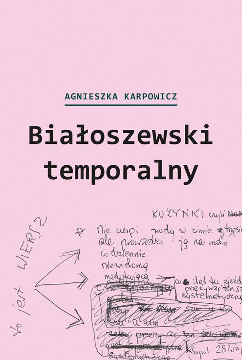 Okładka:Białoszewski temporalny 