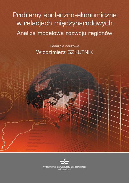Обкладинка книги з назвою:Problemy społeczno-ekonomiczne w relacjach międzynarodowych