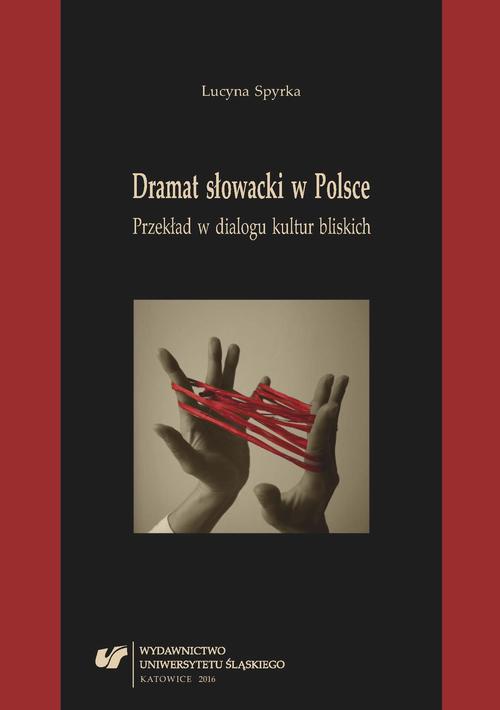 Okładka książki o tytule: Dramat słowacki w Polsce