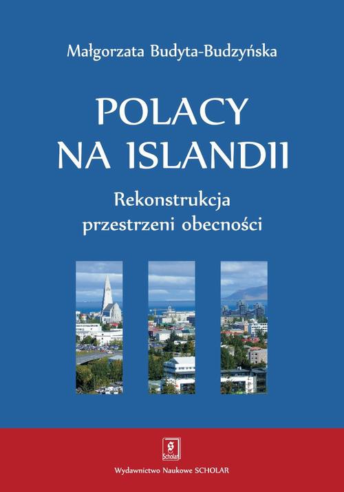 Обложка книги под заглавием:Polacy na Islandii. Rekonstrukcja przestrzeni obecności