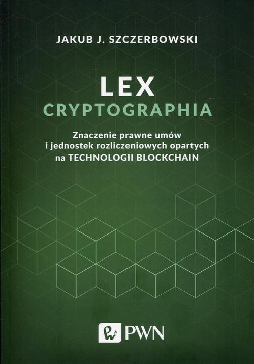 The cover of the book titled: Lex cryptographia