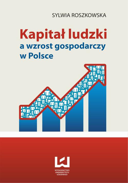 Обложка книги под заглавием:Kapitał ludzki a wzrost gospodarczy w Polsce