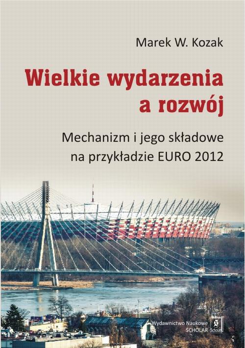 The cover of the book titled: Wielkie wydarzenia a rozwój